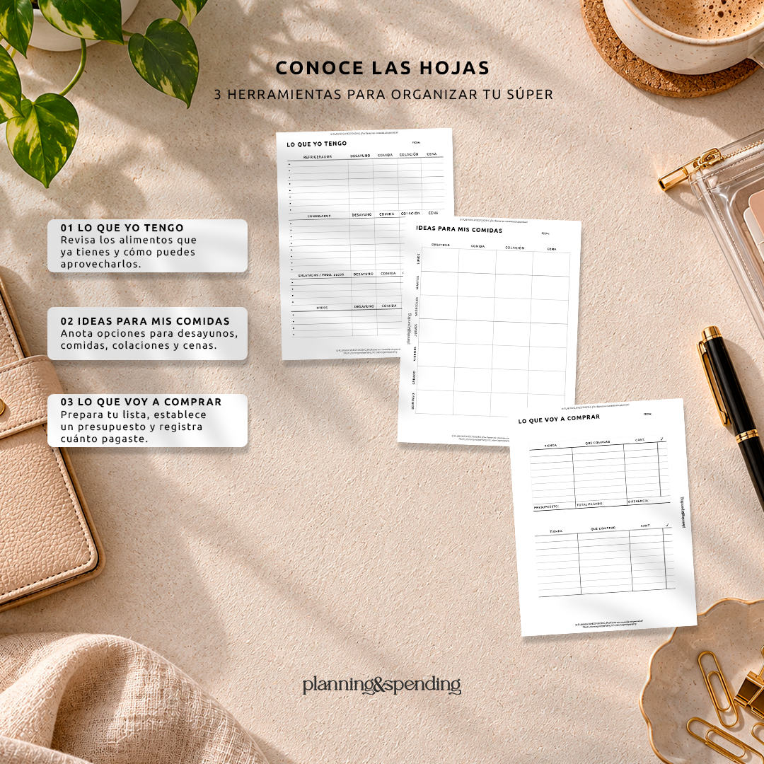 Tu súper, a tu ritmo | Organizador de compras gratis