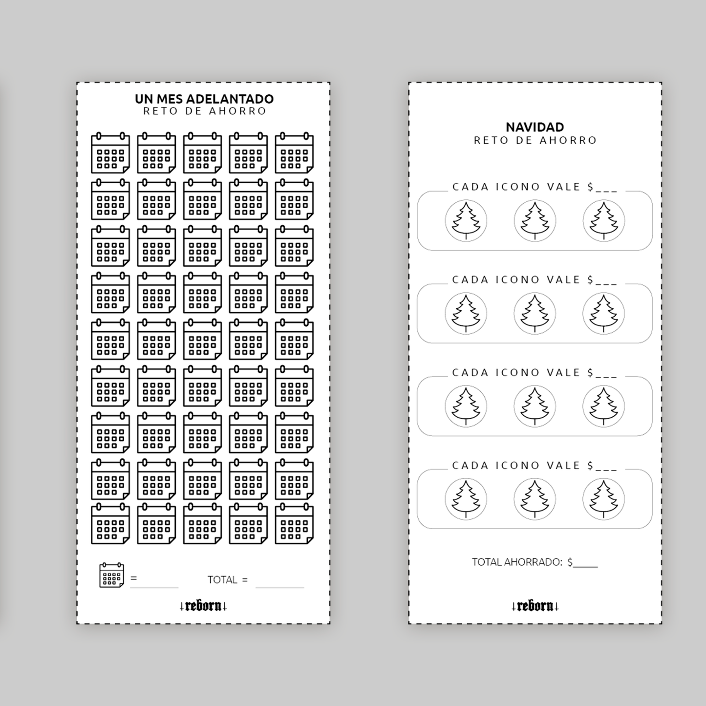 Kit Todo-En-Uno – Retos y Seguimiento de Ahorros | Descarga Digital