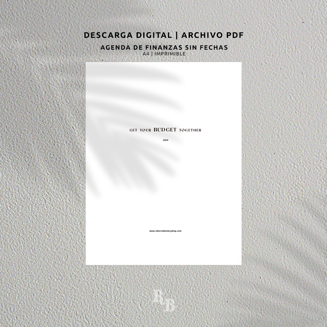 Agenda Finanzas Reborn - Descarga Digital