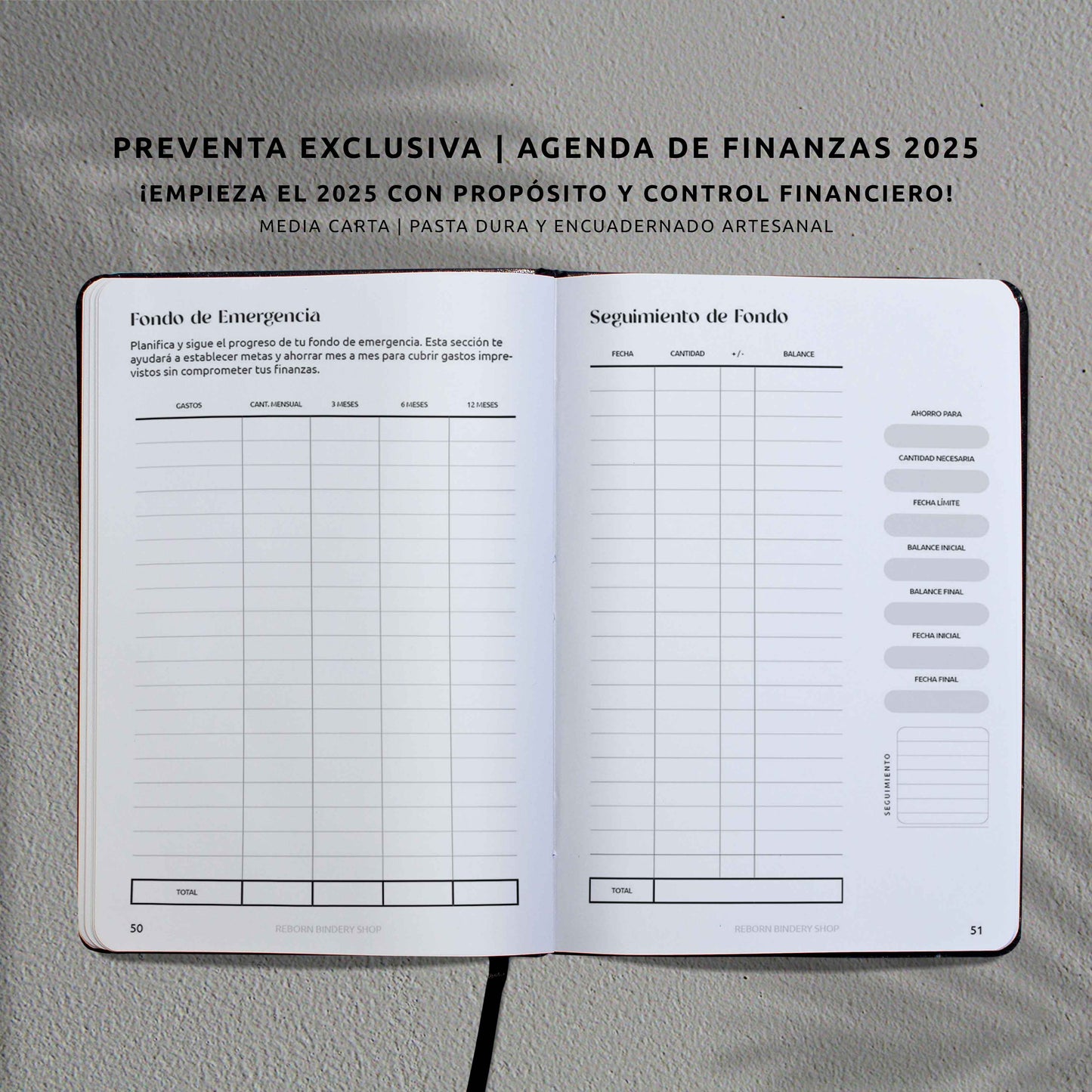 Agenda de Finanzas 2025 – Edición Mejorada | Organiza tus Finanzas y Ahorros